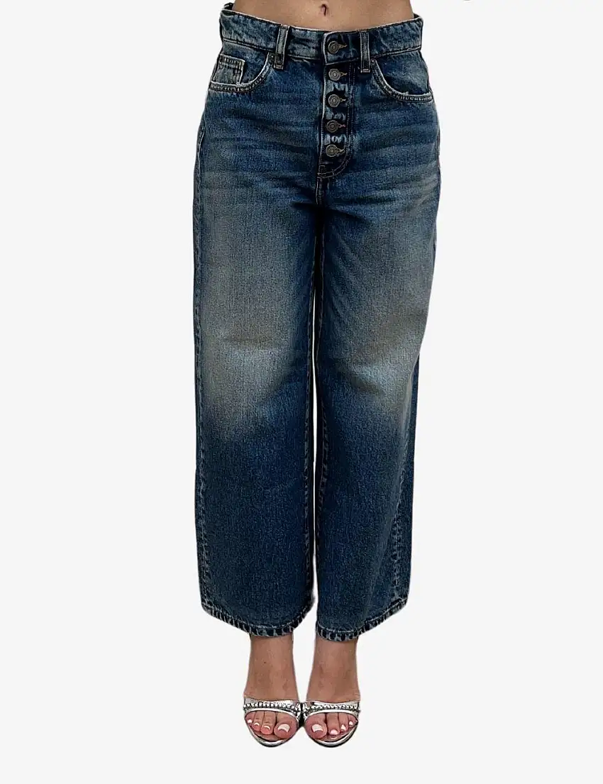 Jeans Twinset Actitude in denim medio donna