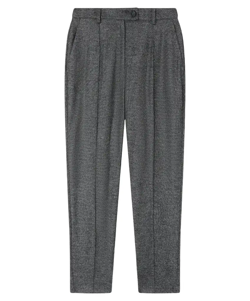 Acquista Pantaloni Tridente a Sigaretta in Flanella– Eleganza e Comfort in Flanella