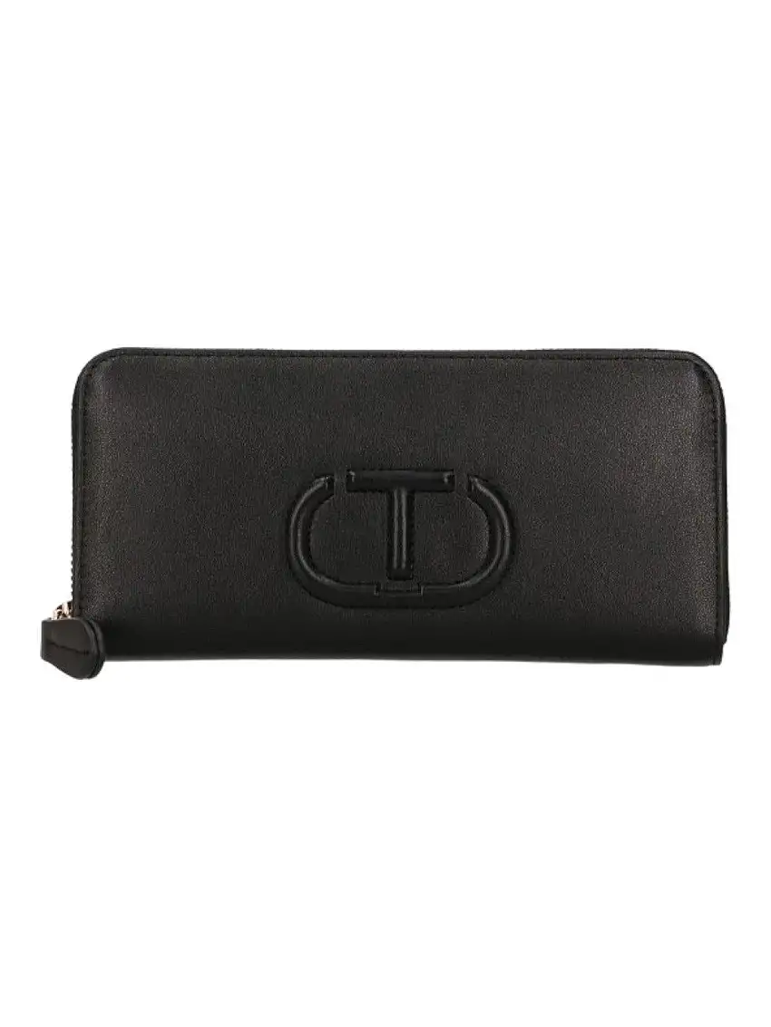TWINSET Women's Wallet 241TD8027 00006 Black