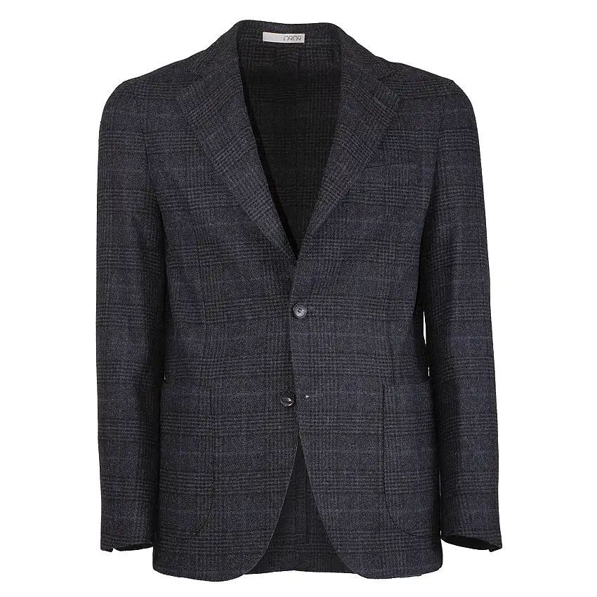 Giacca 252078 monopetto 2 bottoni Principe di Galles