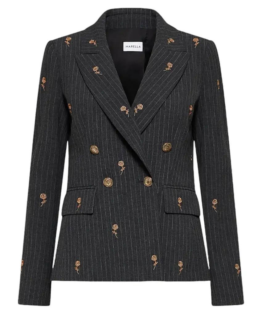 Blazer Edera Ricamato