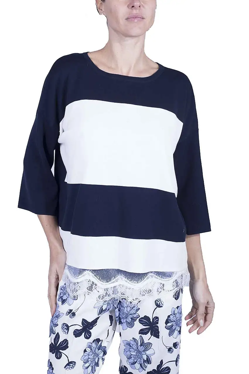 Twinsetet Striped Sweater