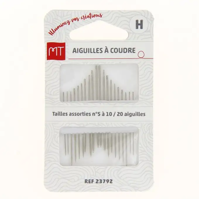 Ago da cucito assortiti n° 5 a 10