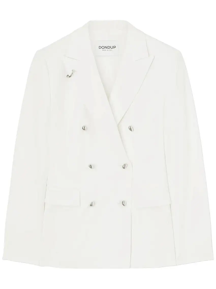 "Blazer Doppiopetto in Cotone e Modal di DONDUP - Eleganza Italiana | Vittorio Citro"