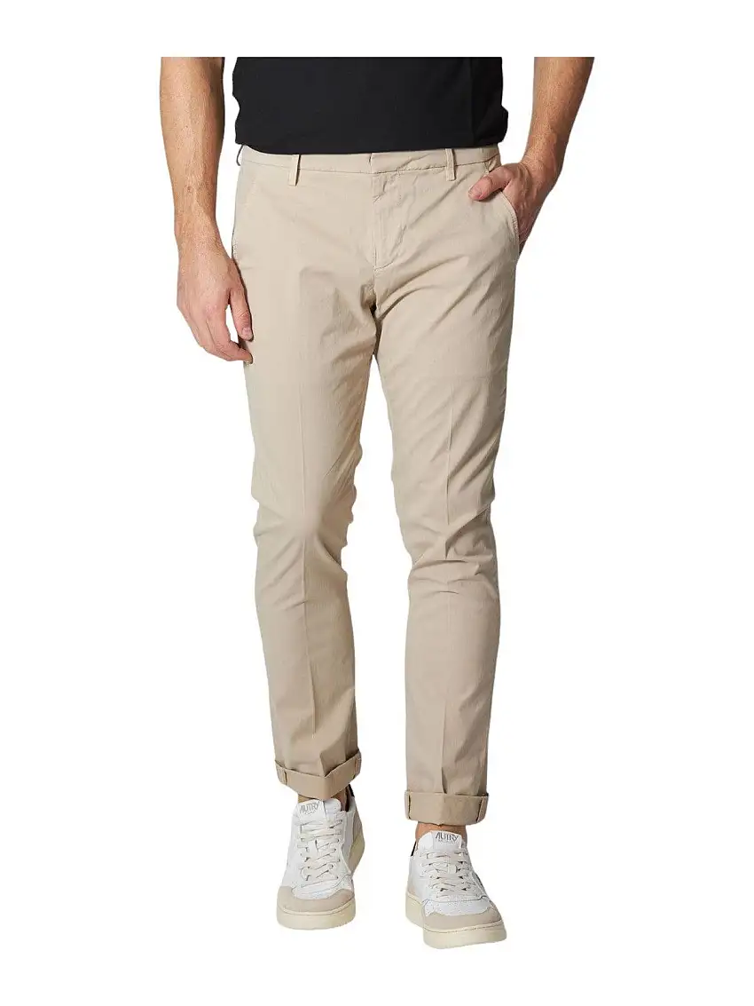 DONDUP Pantalone Uomo Gaubert UP235 GSE046U PTD 018 Beige
