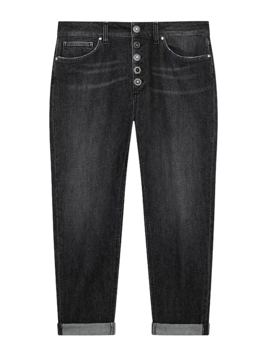 DONDUP Jeans Donna Koons gioiello DP268B DF0276D HA7 999 Nero