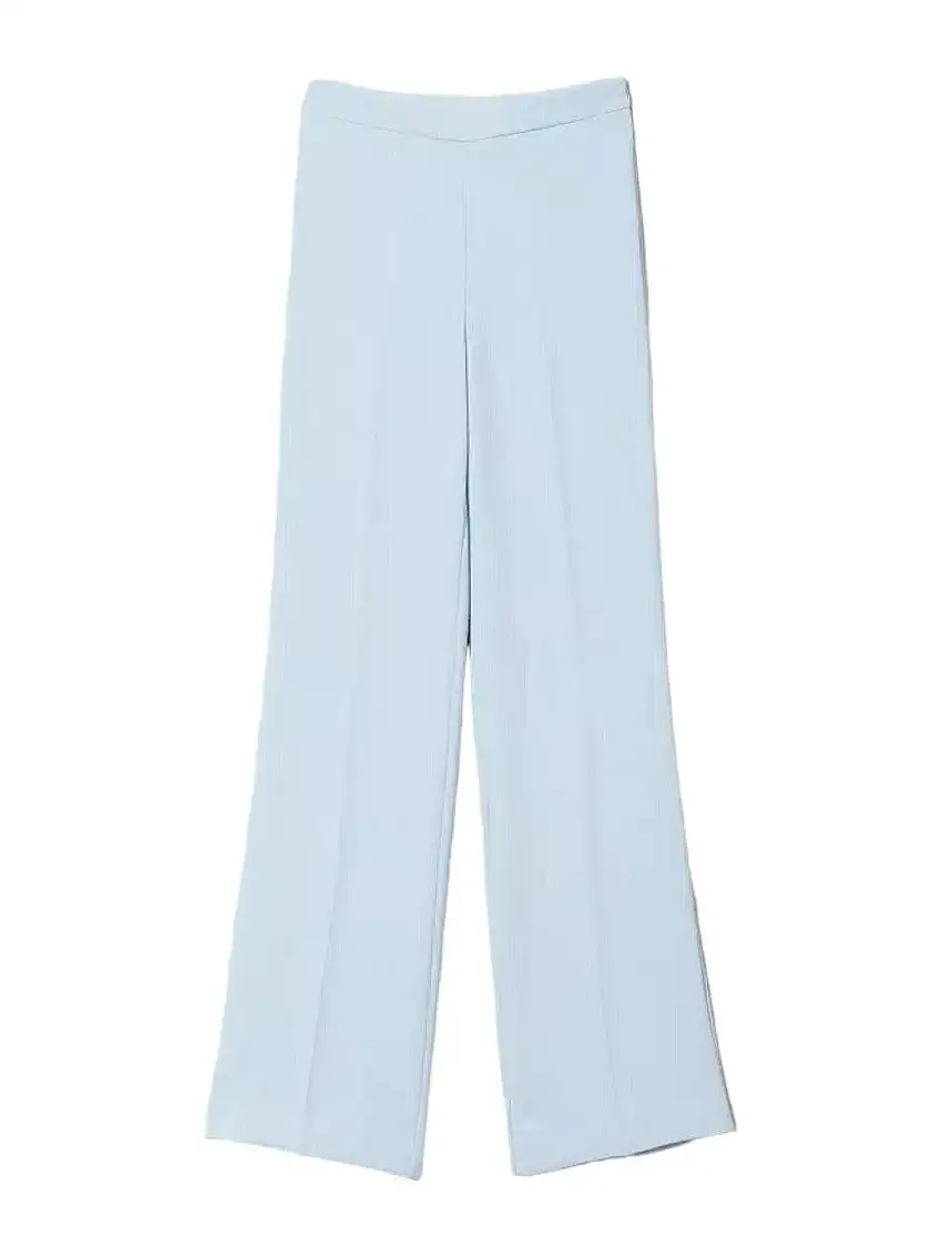 TWINSET Women's Trousers 241TP2171 11307 Blue