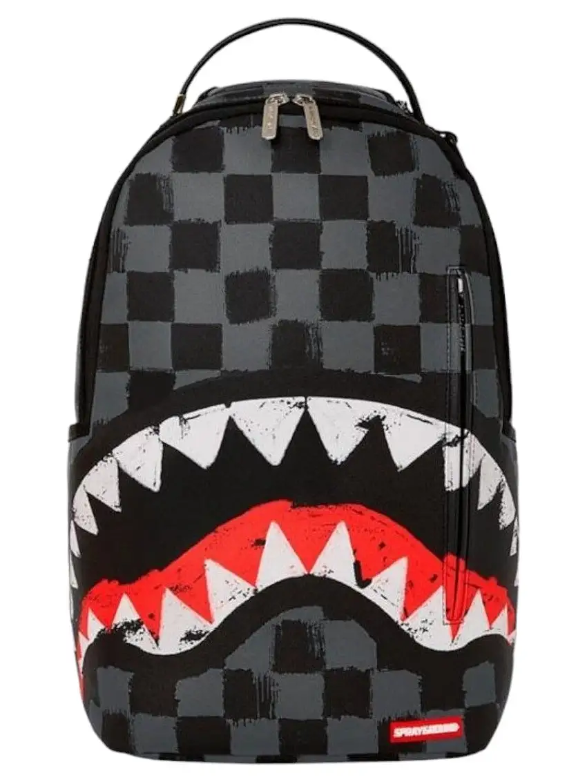 Zaino Sprayground Sharks in Paris Grey - Eleganza e Praticità
