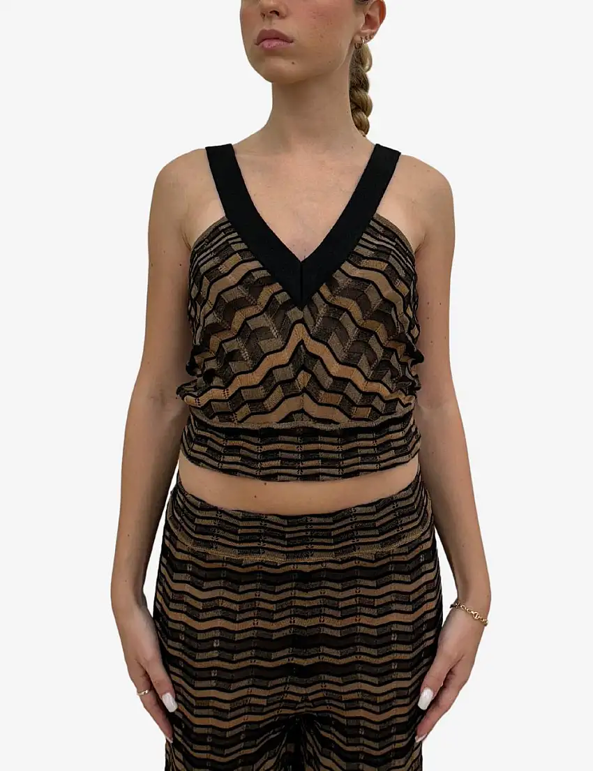 Top Nenette in maglia donna