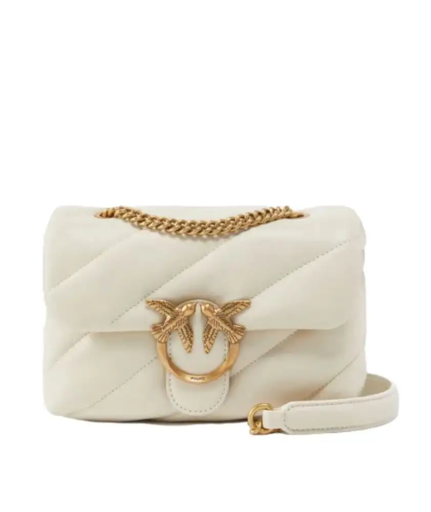 Pinko Love Puff Mini Classic Bag 100039-A0F2 White