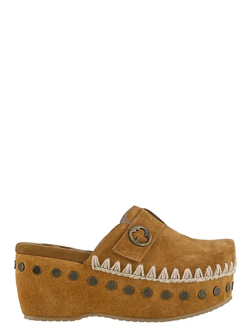 Zoccoli Mou in Camoscio - Novità Estive su Vittorio Citro