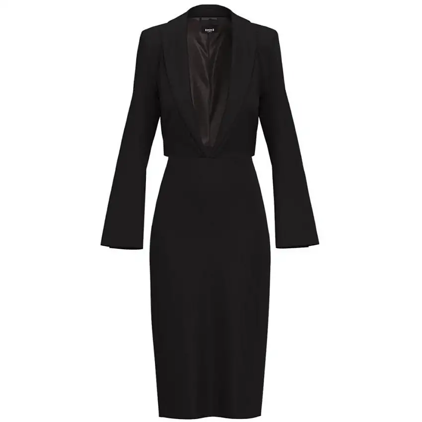 Completo Donna Giacca con Abito-Tuta