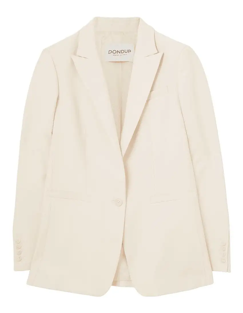 Blazer monopetto in viscosa di Dondup su
