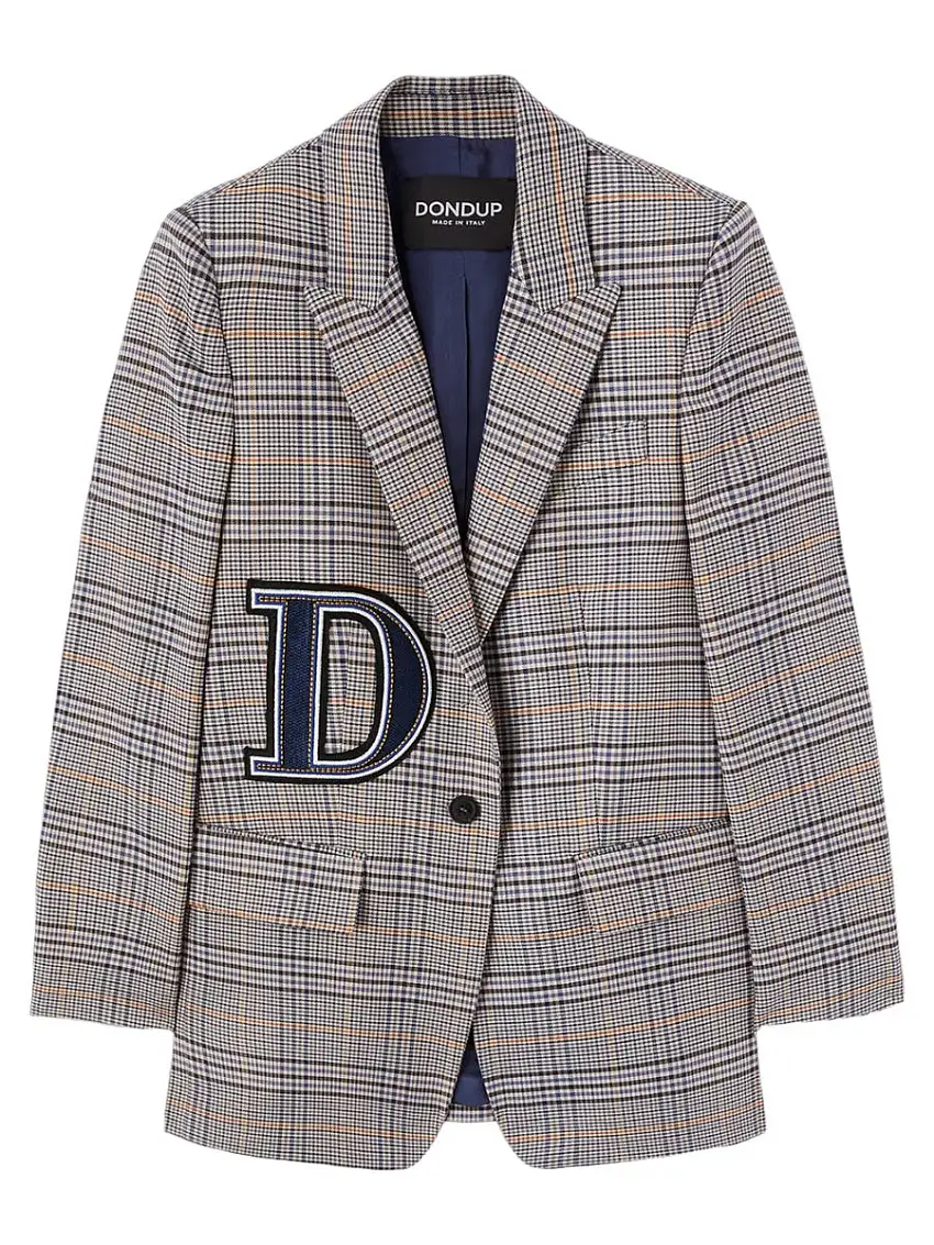 Blazer a quadri | Dondup | Vittorio Citro Boutique