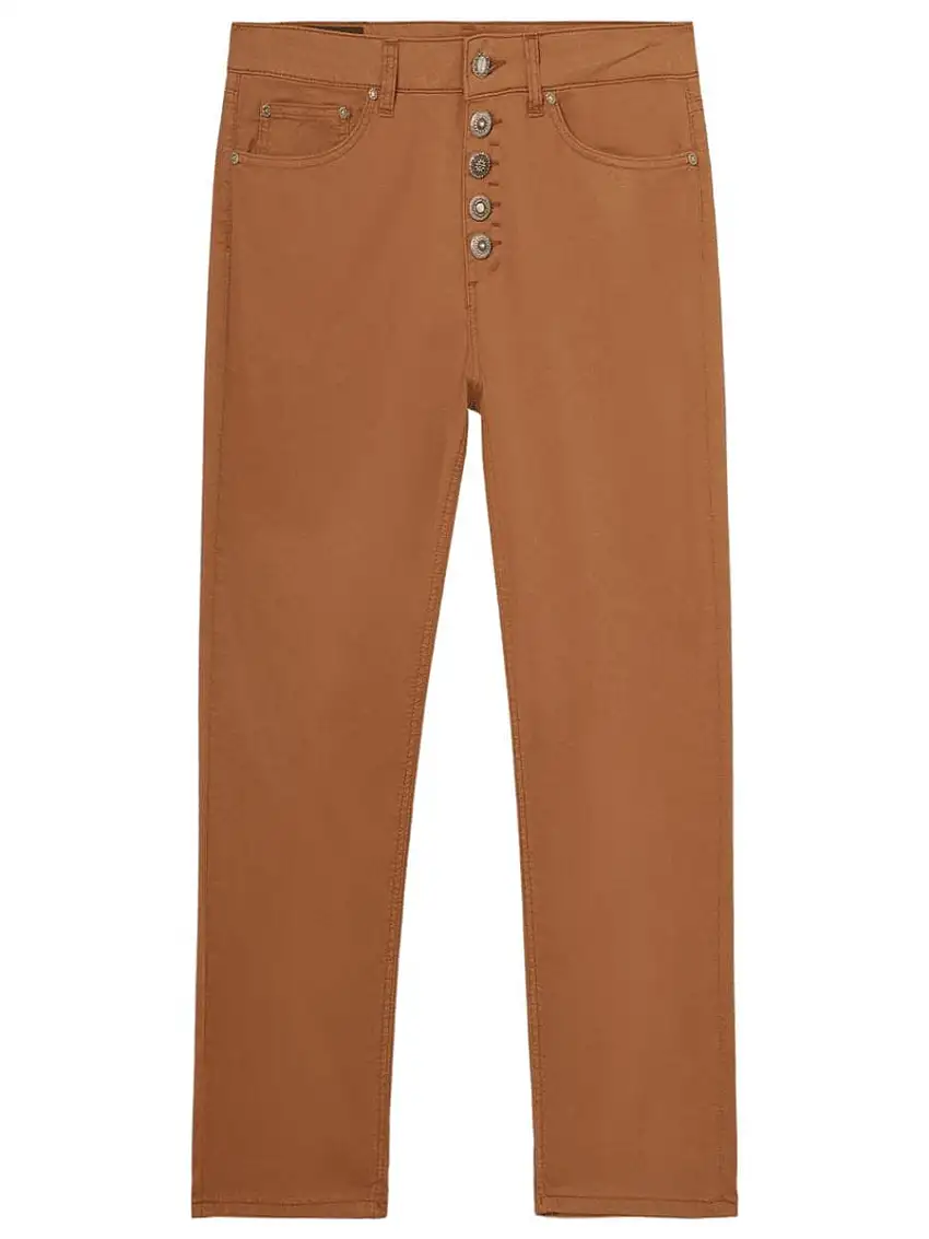 Pantaloni koons loose in lyocell di Dondup su