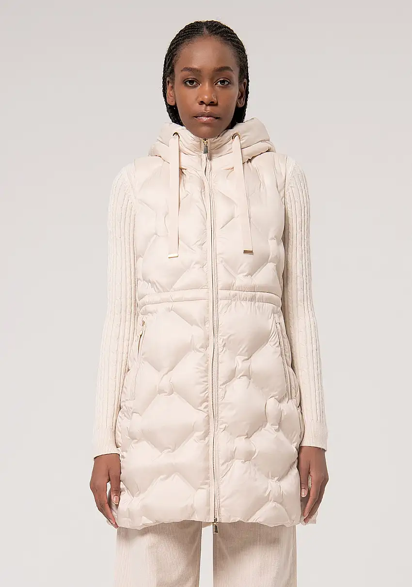 Giacca senza maniche imbottita