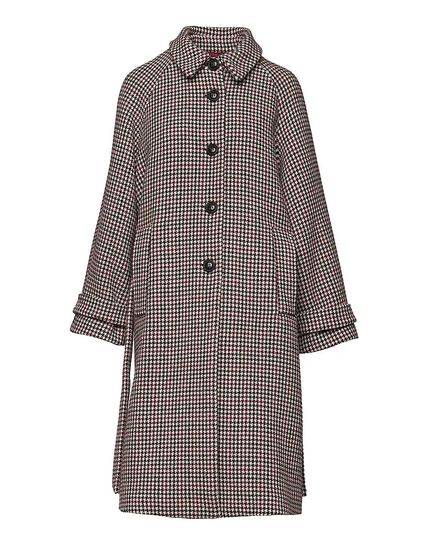 DOUUOD Trench Over in Pied de Poule