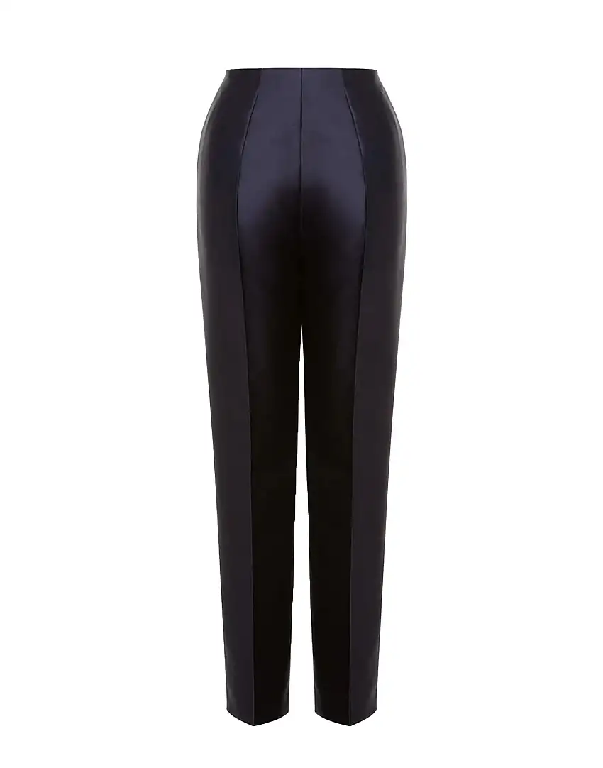 ALBERTA FERRETTI Pantaloni in Mikado Blu