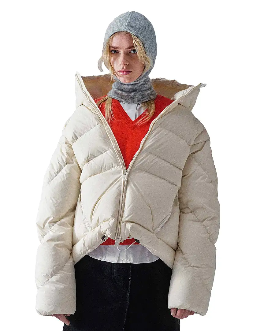 BACON Piumino Owl FCS White Milk