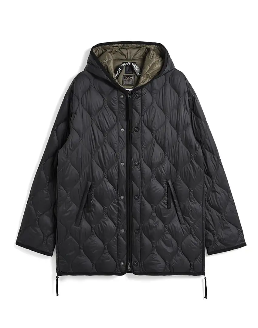 TAION Military M65 con Cappuccio Softshell Black