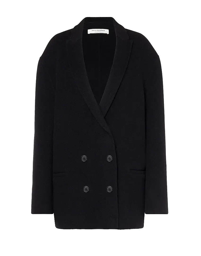 PHILOSOPHY Giacca oversize in lana double