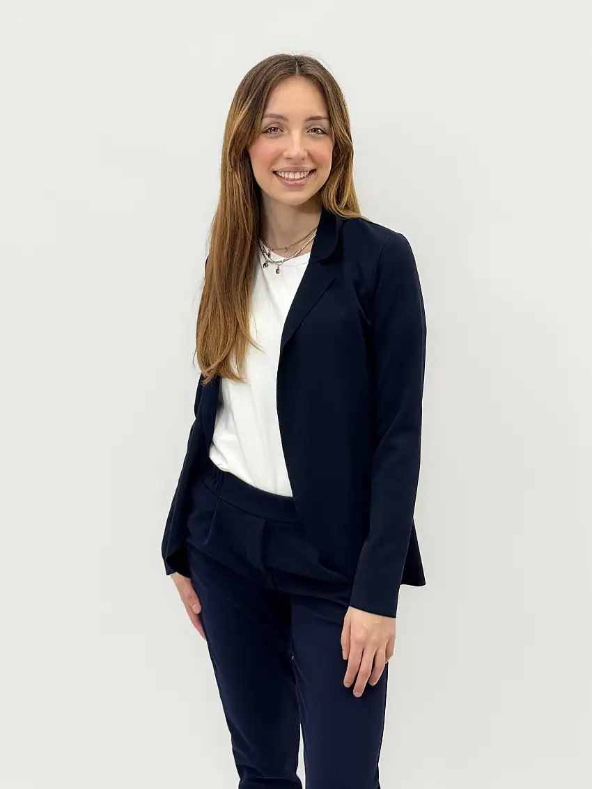 BLAZER BASIC CON COLLETTO