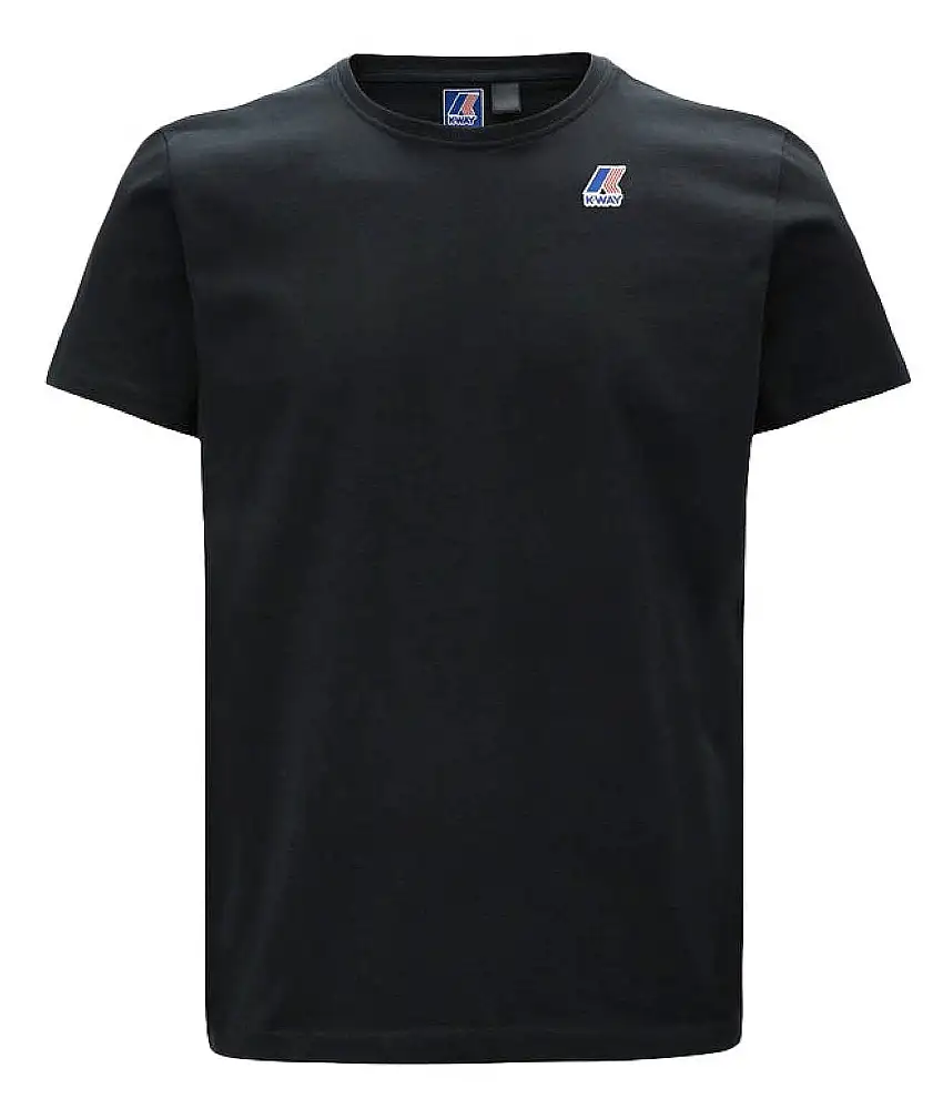 K-Way T-Shirt Le Vrai Edouard K007JE0 USY Black