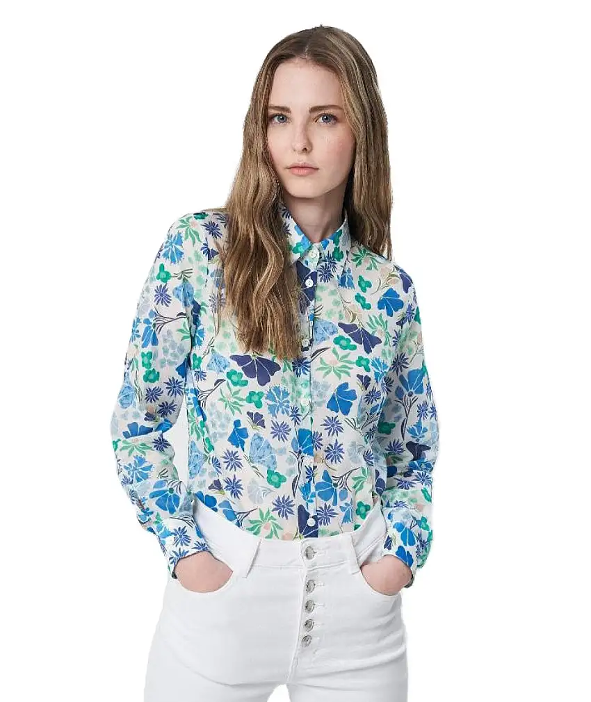 MONDRIAN VENEZIA PATTERNED SHIRT 41283 MULTICOLOR