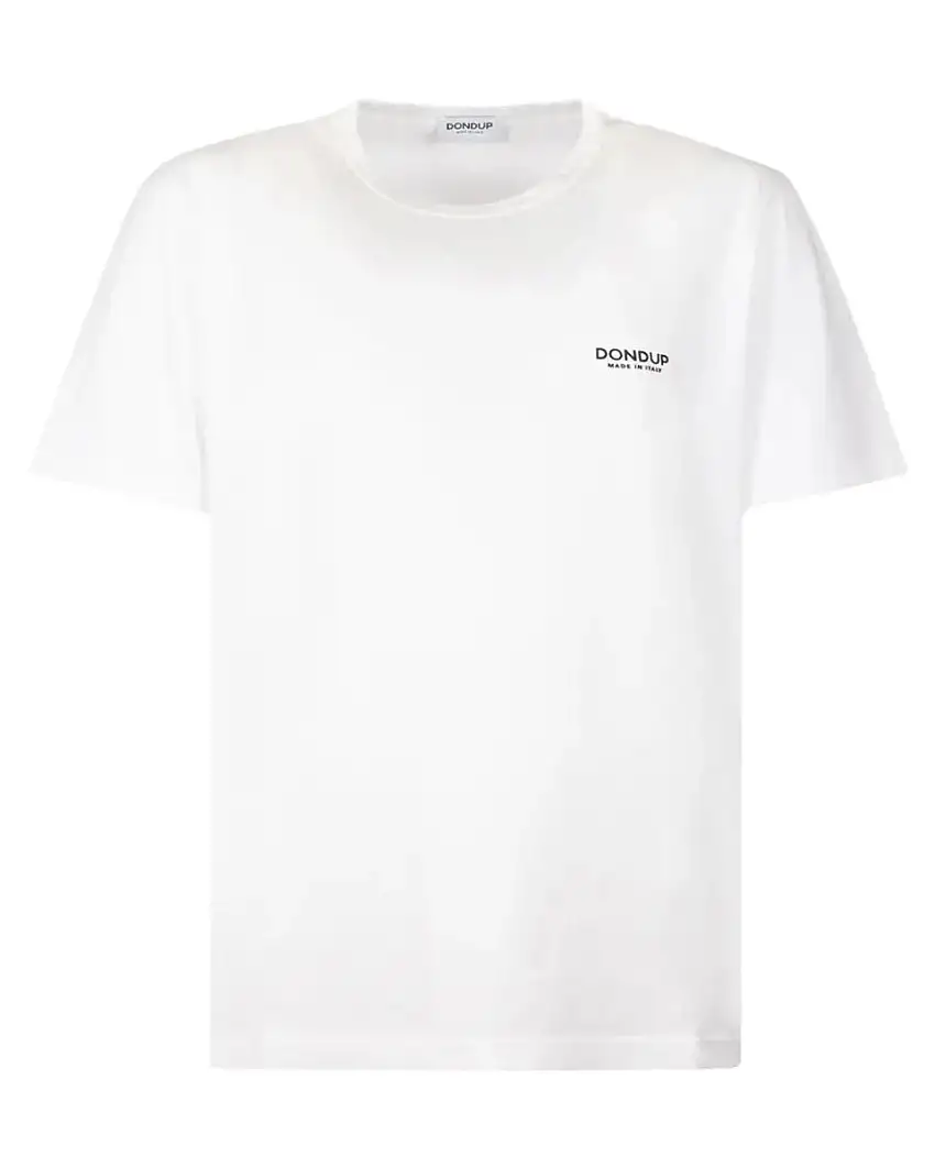 T-shirt Girocollo Regular in Jersey di Cotone – Made in Italy