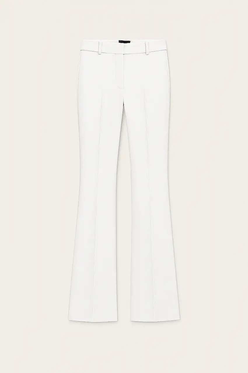 Pantalone da donna di colore bianco