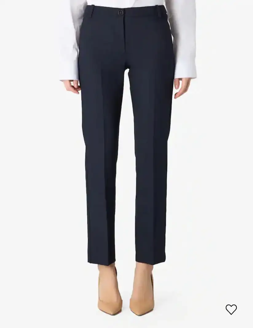 Pantalone da donna di colore blu