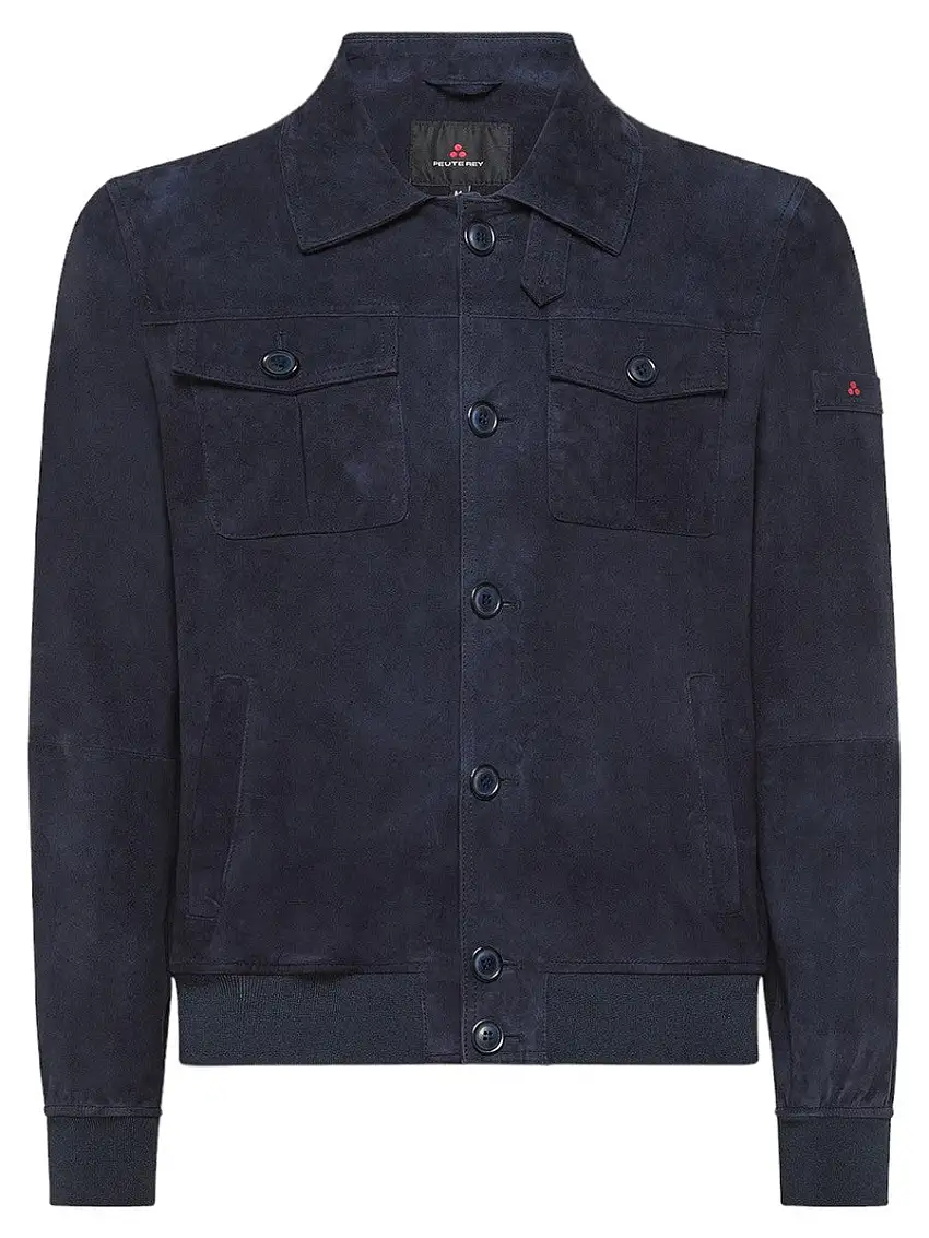 Giacca in Pelle Scamosciata da Uomo | Stile Classico e Eleganza Primaverile