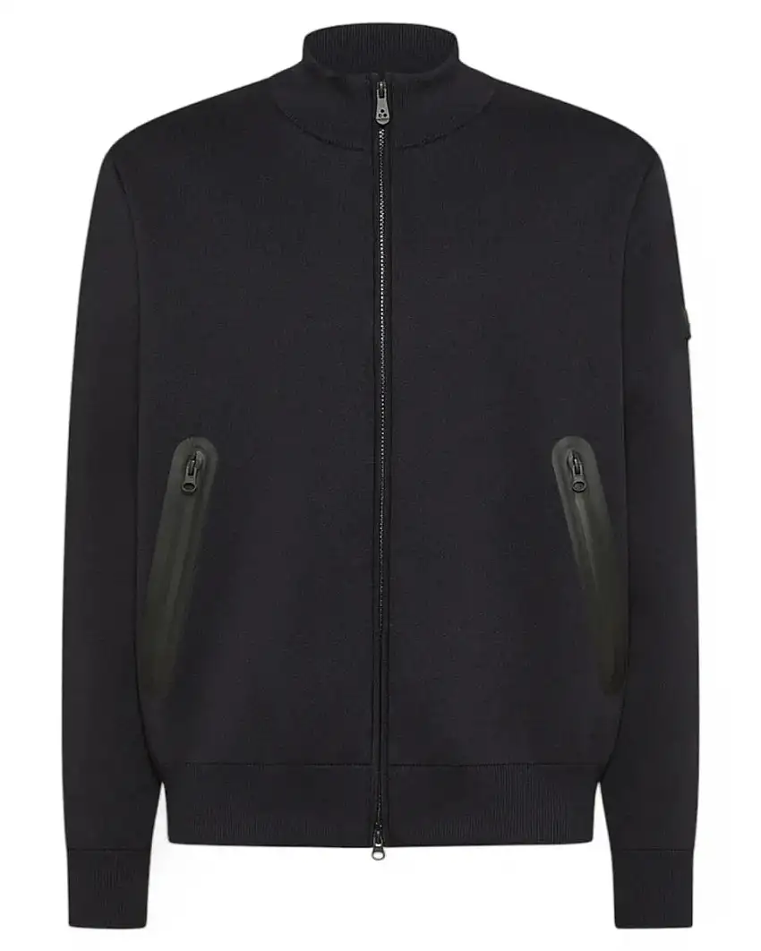 Felpa tecnica uomo Peuterey STORD in poliestere effetto scuba