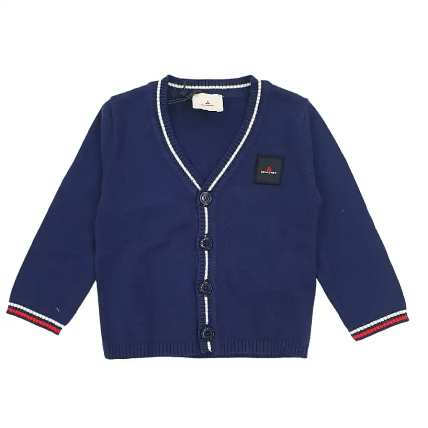 Cardigan bimbo in puro filo cotone Peuterey