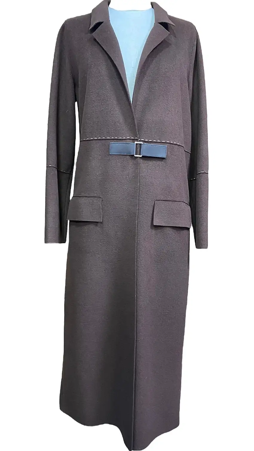 Cappotto Lungo con Cinturino