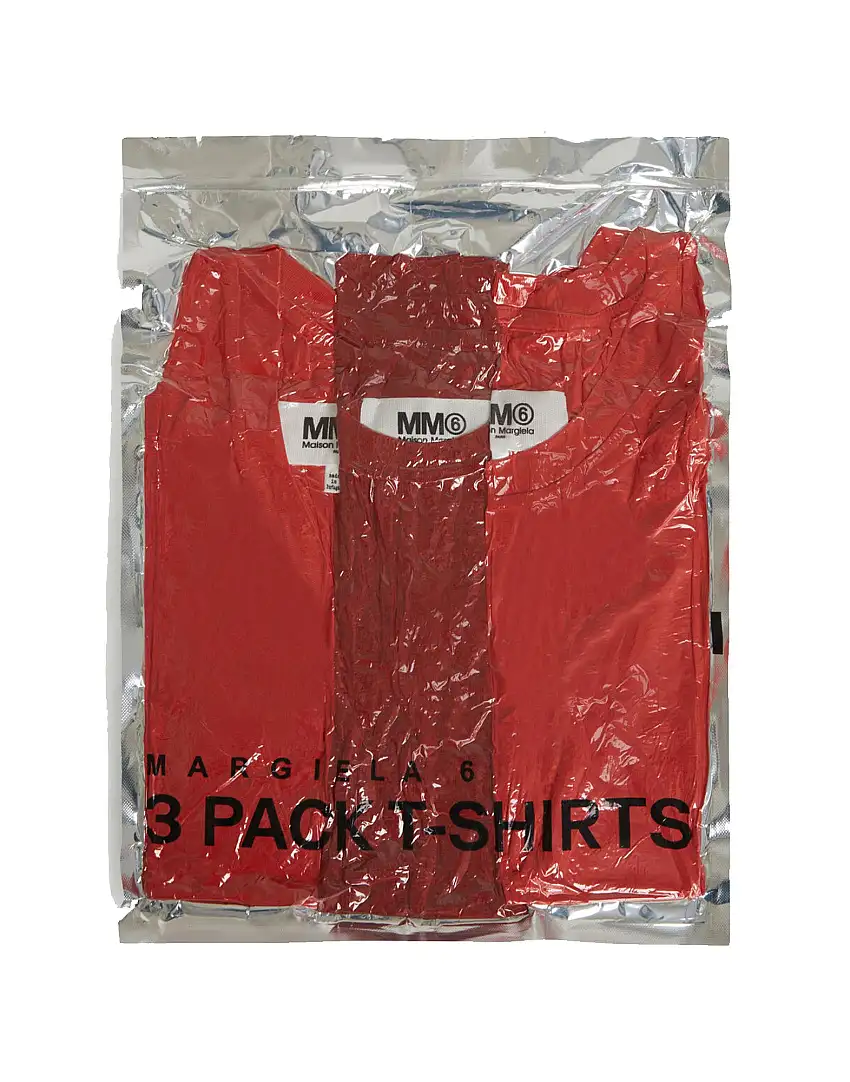 MM6 MAISON MARGIELA Confezione da 3 T-shirt in jersey