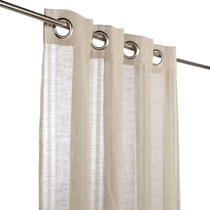 Tenda voile effetto lino