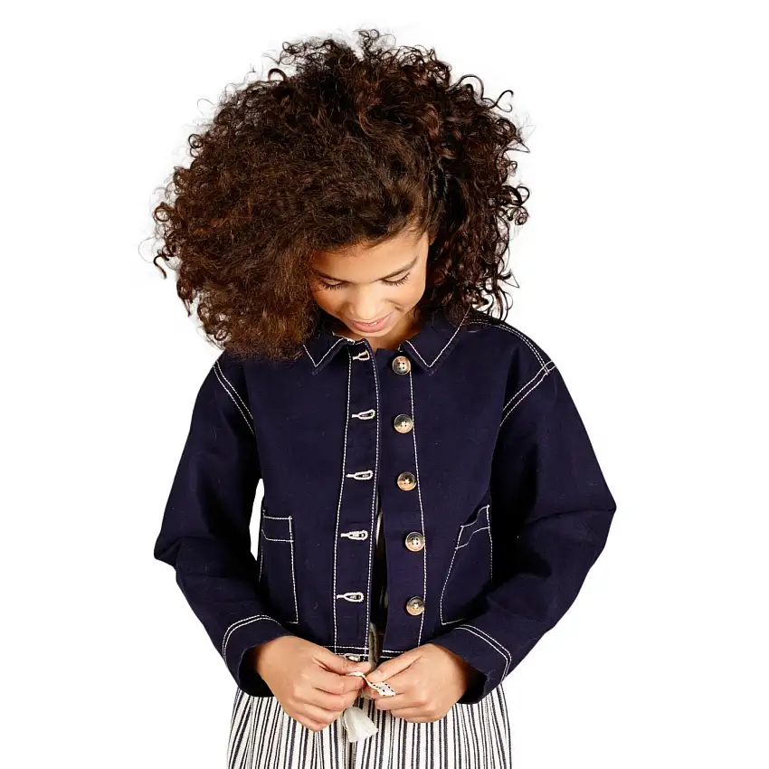 Giacca da ragazza Charanga Ablue