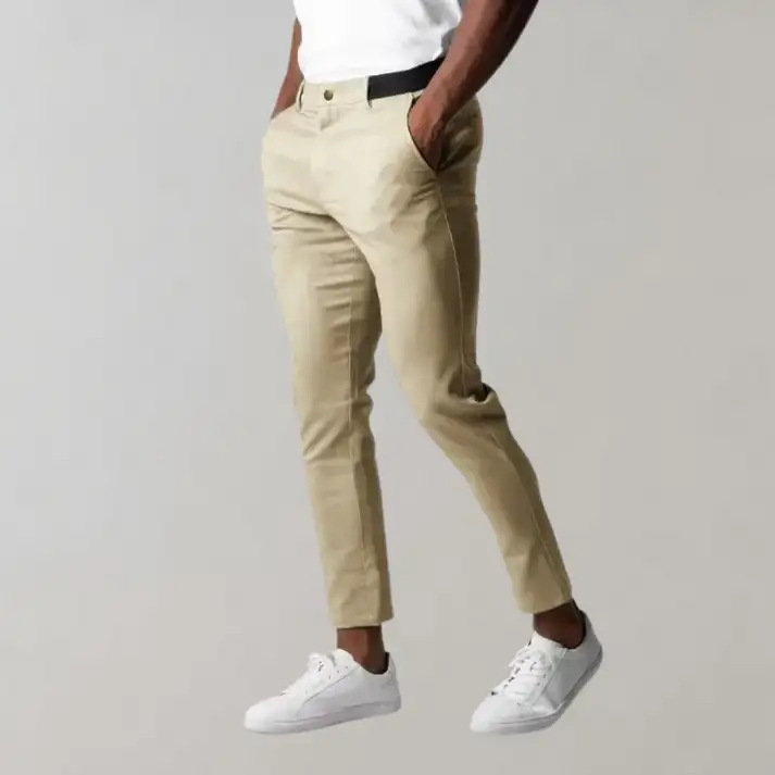 Jason - Pantaloni chino casual ed elastici autunnali
