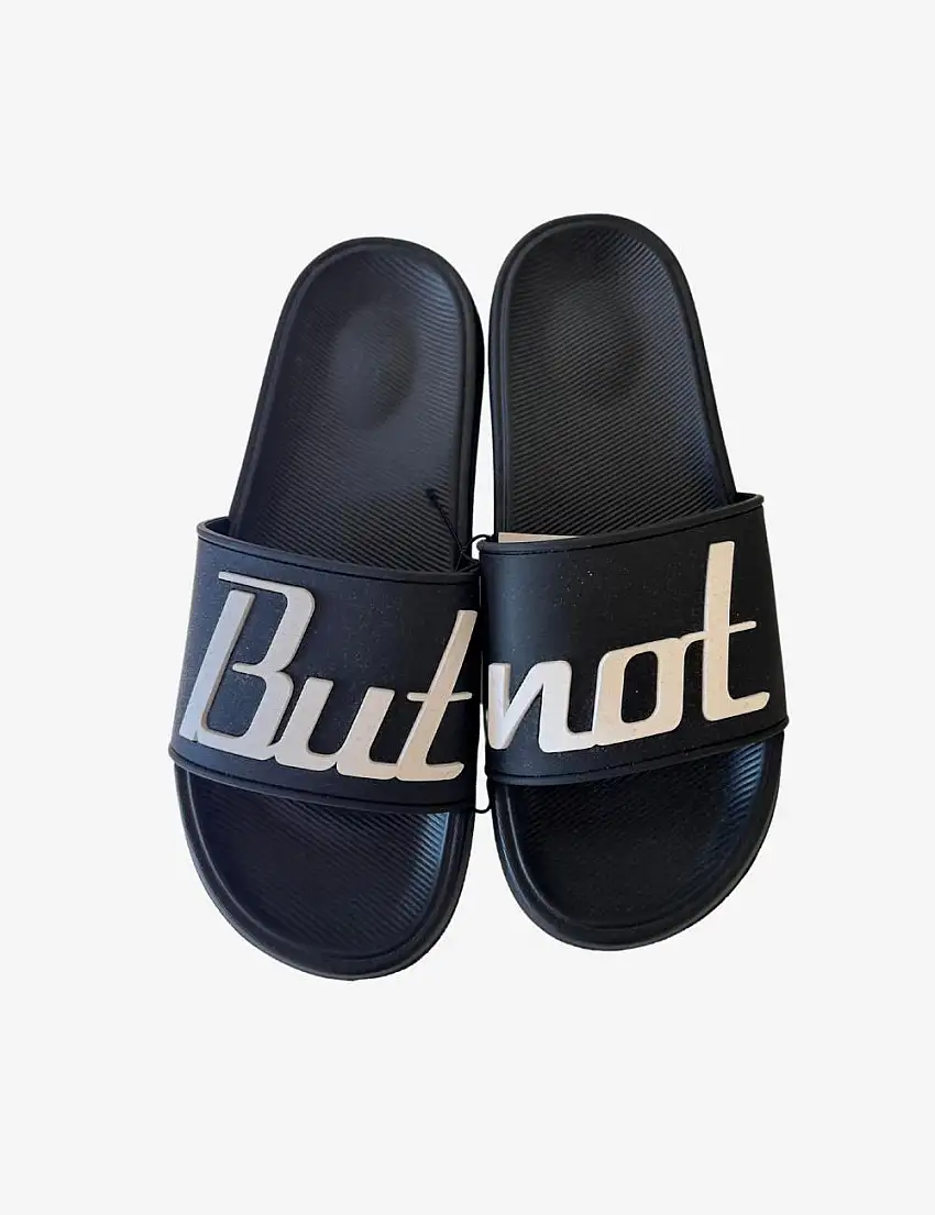 Ciabatte ButNot con logo in rilievo a contrasto