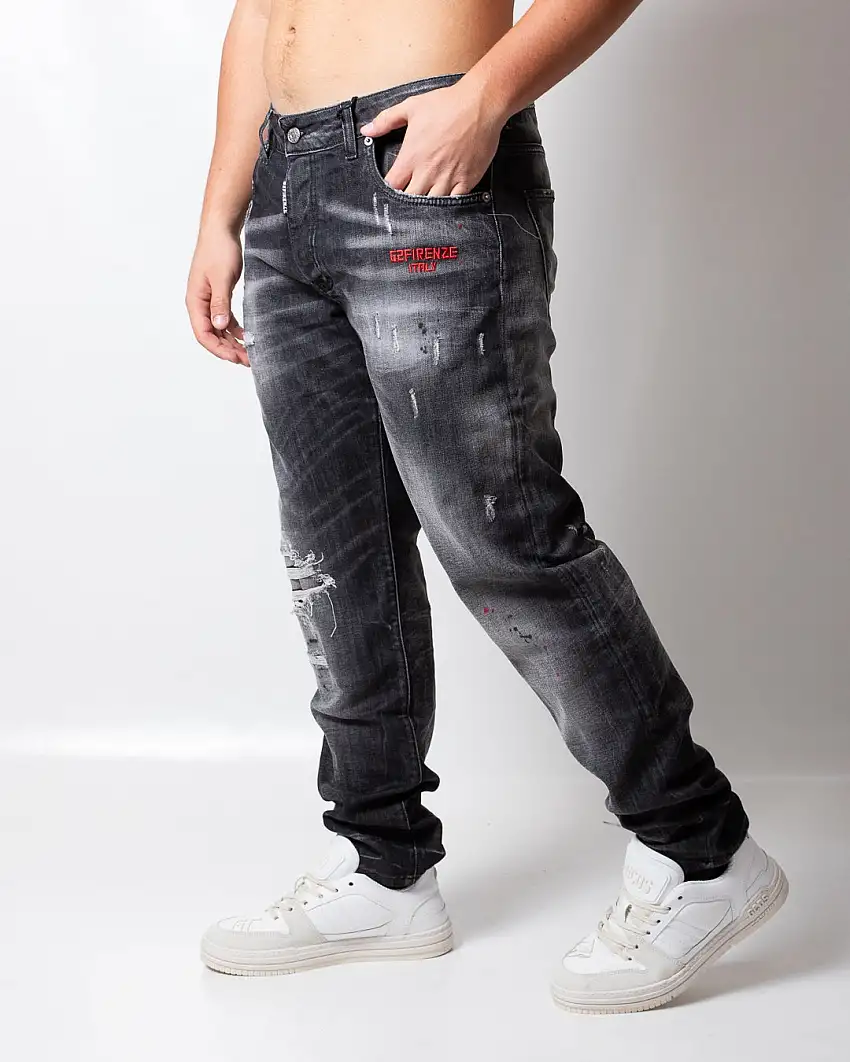 Jeans G2Firenze "Red Impact" slim uomo