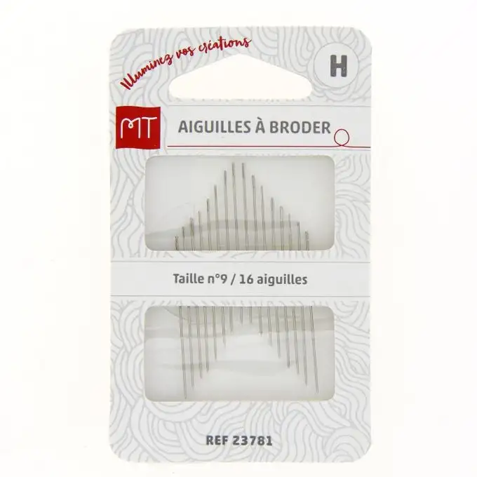 Ago da ricamo assortito n° 3 a 9