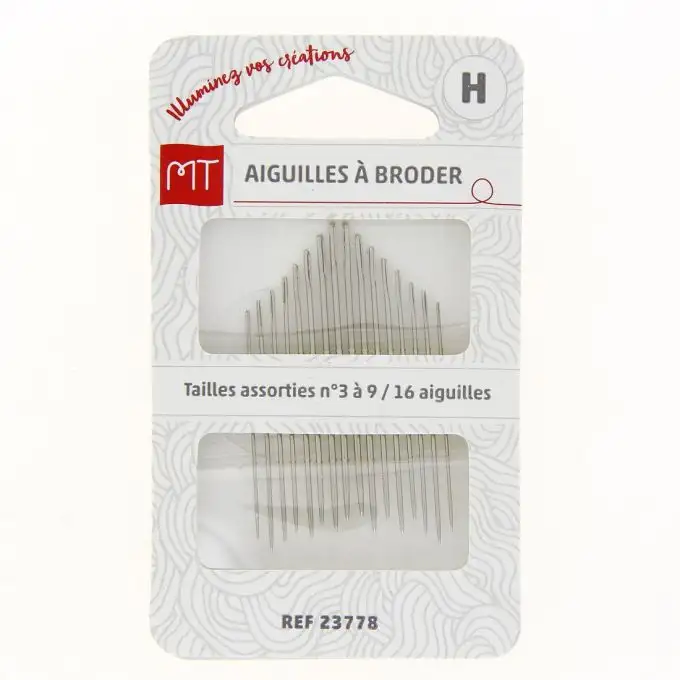 Ago da ricamo assortiti n° 3 a 9