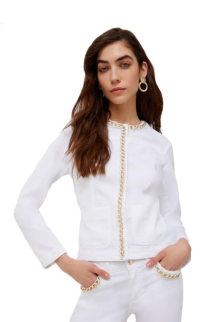 Giacca con Catene Gioiello