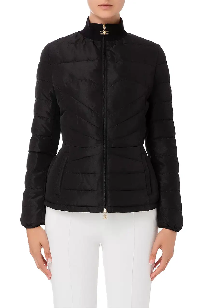 Piumino Corto Sfiancato