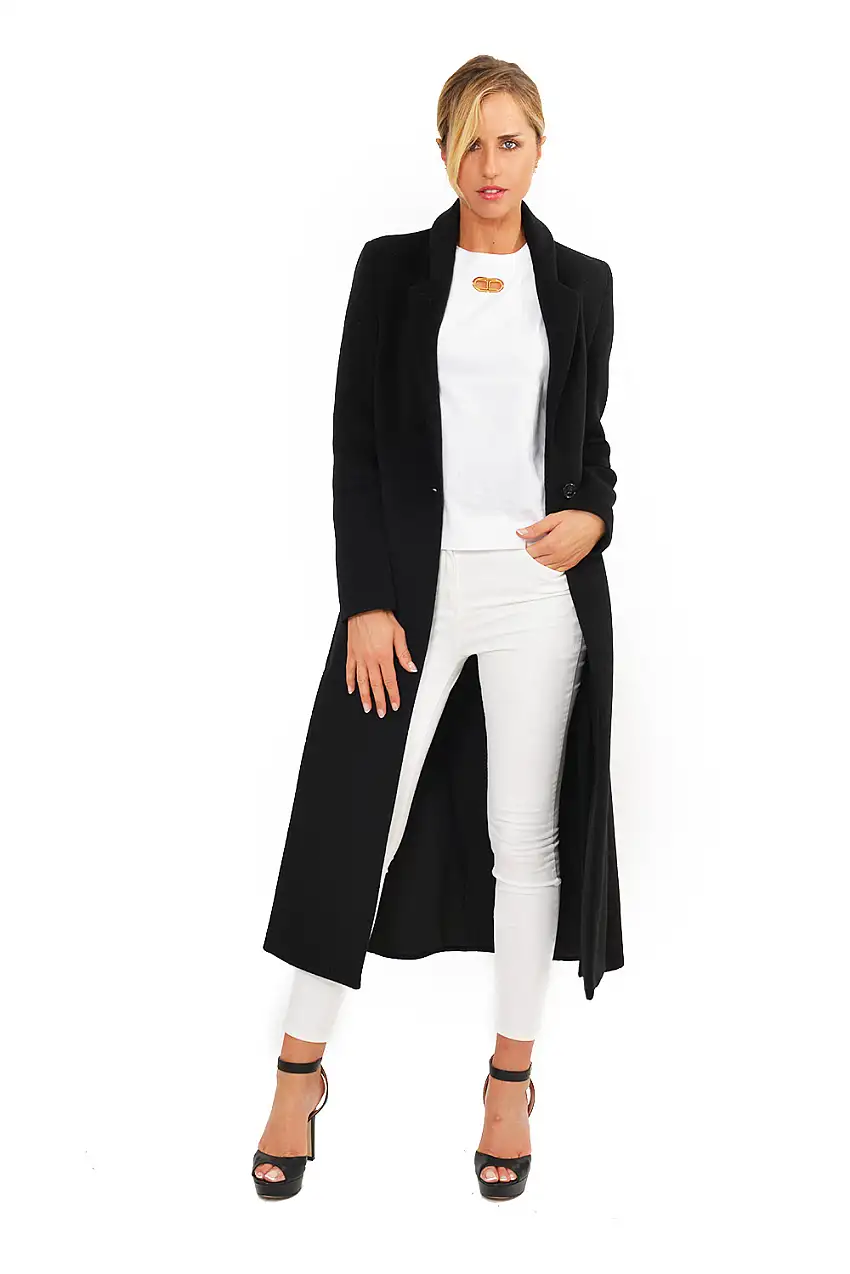 Cappotto Lungo Monopetto