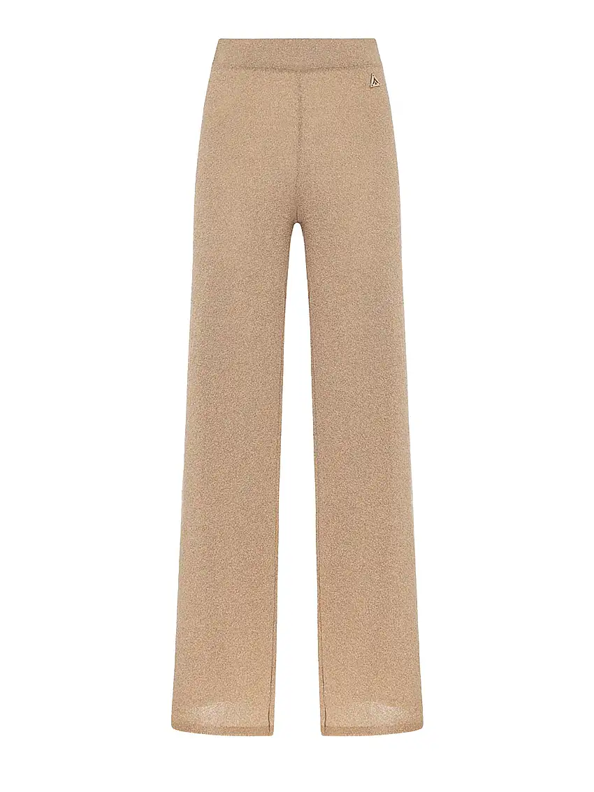 Pantalone sabbia lurex