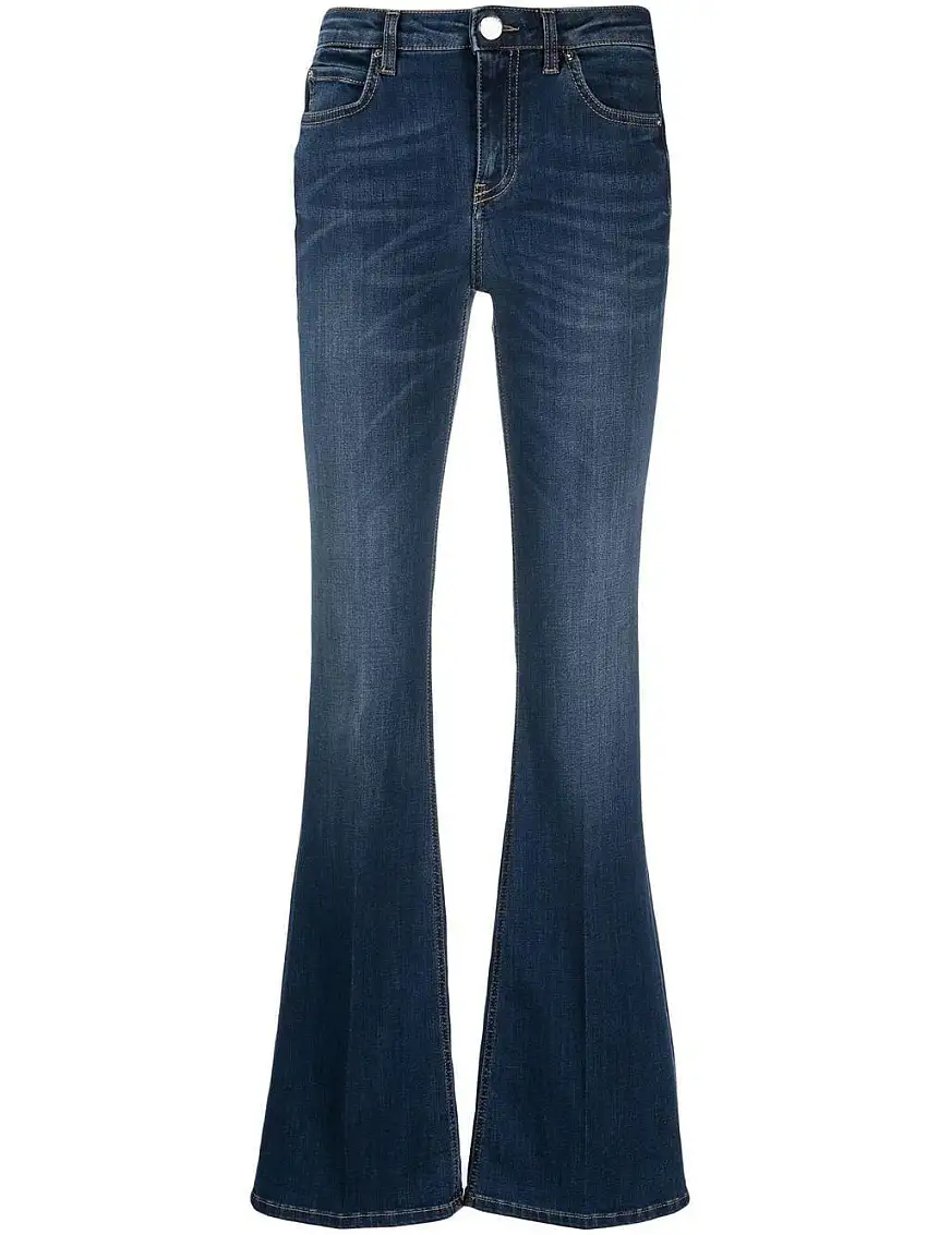 Jeans svasati Love birds retro blu