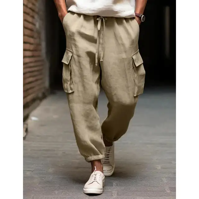 Alessio – Pantaloni Estivi da Uomo in Lino