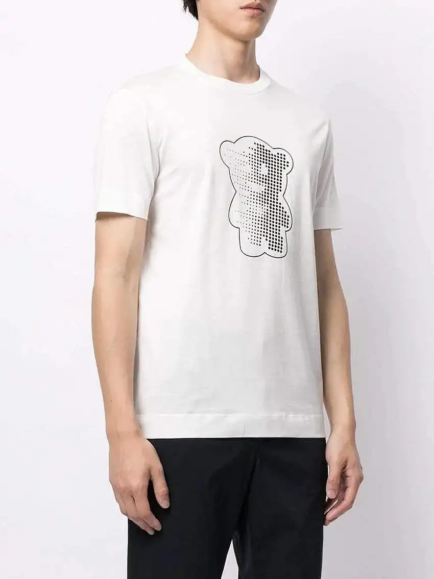 T-shirt con stampa di Emporio Armani su
